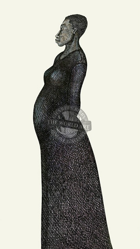 Charles Bibbs Hand Signed and Numbered Limited Edition: "Simplicity 2"