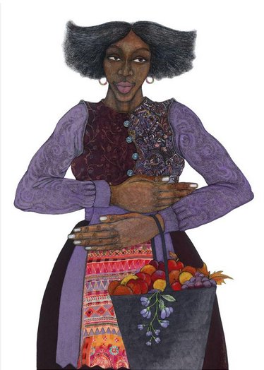 Charles Bibbs Hand Signed and Numbered Limited Edition: "Southern Girl"