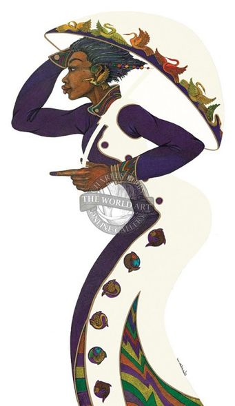 Charles Bibbs Hand Signed and Numbered Limited Edition: "The White Umbrella"