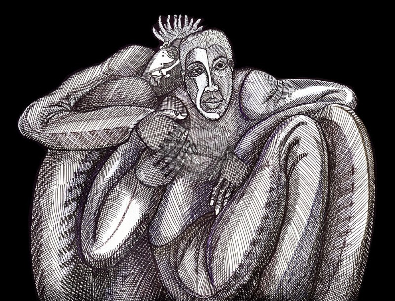 Charles Bibbs Hand Signed and Numbered Limited Edition: "Together 2"