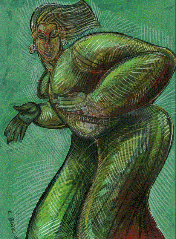 Charles Bibbs Hand Signed and Numbered Limited Edition: "Vibrations"