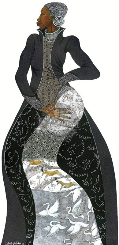 Charles Bibbs Hand Signed and Numbered Limited Edition Giclee: "Winter"