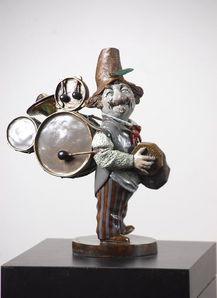 CHARLES BRAGG 12.75  Secondary Market Art: "GUTHRIE DYLAN BZ"