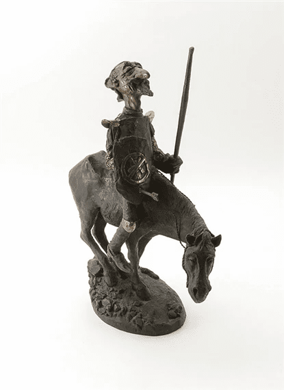 CHARLES BRAGG 15X11  Secondary Market Art: "DON QUIXOTE BZ"