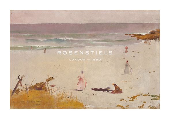 Charles Conder Hand Numbered Limited Edition Print on Paper :"Bronte Beach"