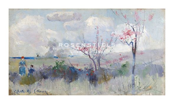 Charles Conder Hand Numbered Limited Edition Print on Paper :"Herrick's Blossoms"