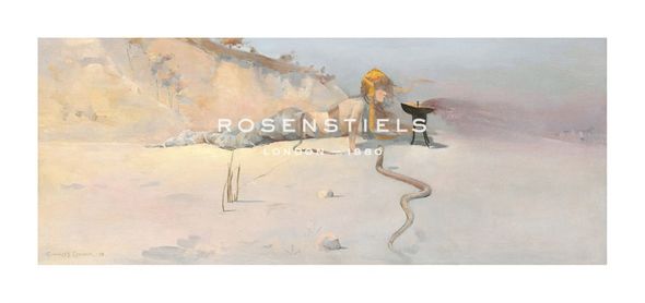 Charles Conder Hand Numbered Limited Edition Print on Paper :"Hot Wind"