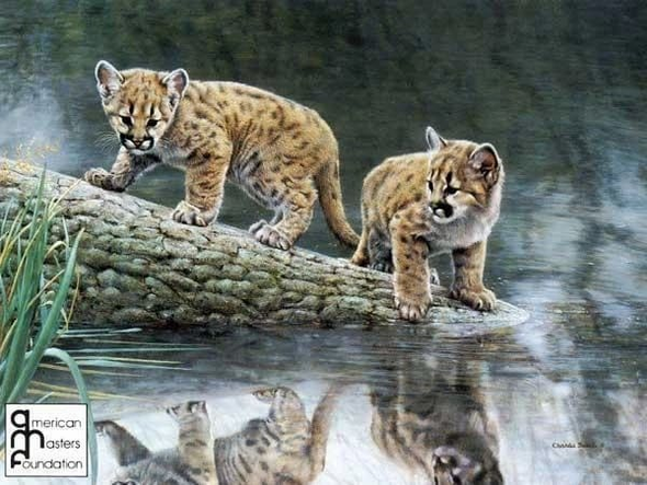 Charles Frace Signed and Numbered Limited Edition AP Lithograph: "Reflection"