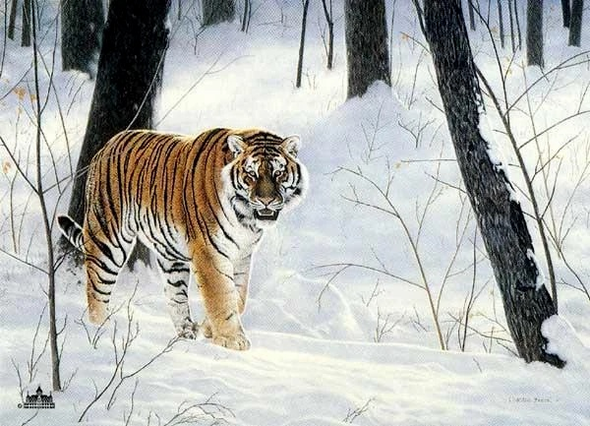 Charles Frace Signed Limited Edition Artist Proof Lithograph Print: "Emperor Of Siberia"