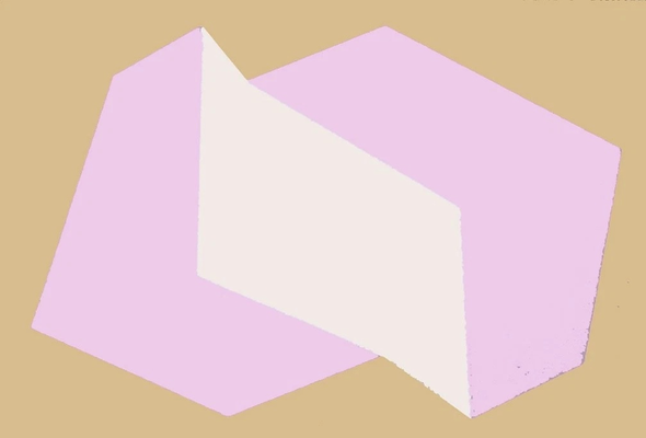 Charles Hinman Limited Edition Hand Pulled Serigraph on Paper: "LAVENDER"