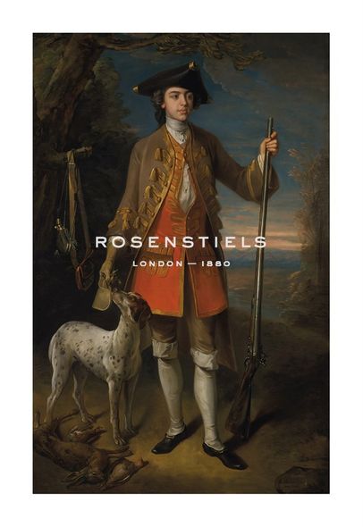 Charles Mercier Hand Numbered Limited Edition Print on Paper :"Sir Edward Hales, Baronet, of Hales Place, 1744"