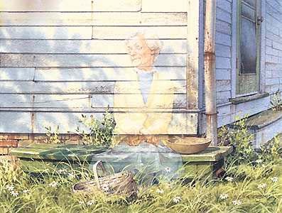 CHARLES PETERSON 14X10 Secondary Market Art: "SEPTEMBER SUN EE"