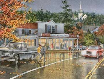 CHARLES PETERSON 15X20 Secondary Market Art: "TGIF AT WILSONS G"