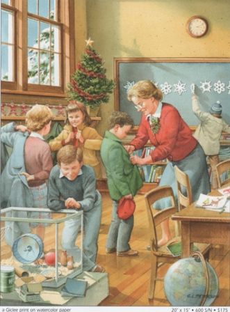 CHARLES PETERSON 15X20 Secondary Market Art: "TIS THE SEASON G"