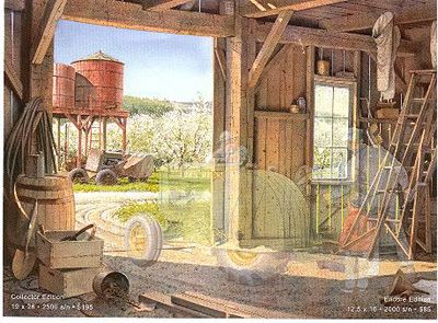 CHARLES PETERSON 26X19 Secondary Market Art: "TALK OF SPRING CE"