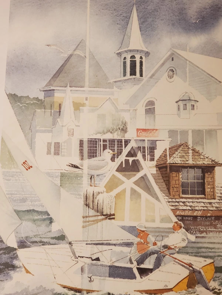 Charles Peterson Limited Edition Print: "The Village CE"