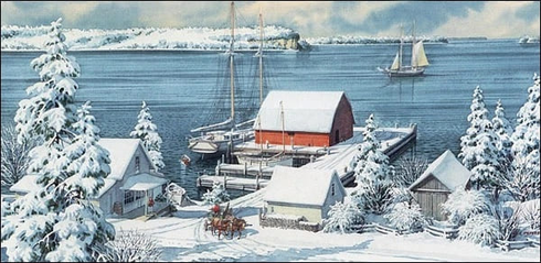 Charles Peterson Signed and Numbered Limited Edition CE Lithograph: "Early Snow In Ephraim" Charles Peterson Signed and Numbered Limited Edition CE Lithograph: "Early Snow In Ephraim"