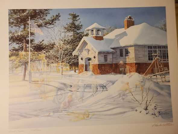 Charles Peterson Signed and Numbered Limited Edition Paper: "Fresh Snow CE"