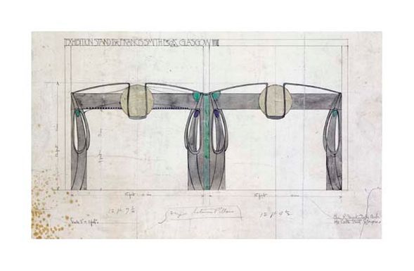 Charles Rennie Mackintosh Fine Art Open Edition Gicl&eacute;e:"Design for an Exhibition"