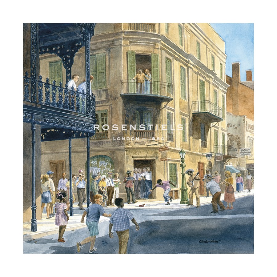 Charles Shaw Hand Numbered Limited Edition Print on Paper :"New Orleans"