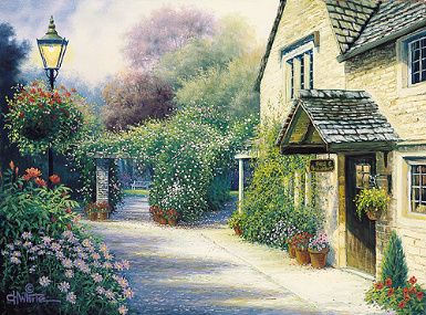 Charles White Handsigned & Numbered Limited Edition Canvas:"At Day's End "