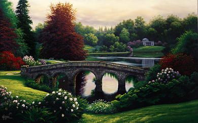 Charles White Handsigned & Numbered Limited Edition Canvas:"Late Afternoon "