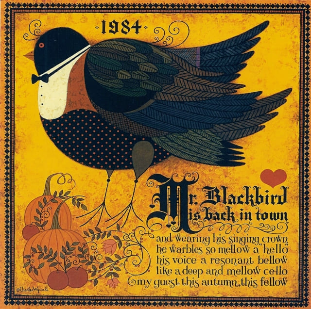 CHARLES WYSOCKI 10X10 Secondary Market Art: "1984 COMMEMORATIVE"