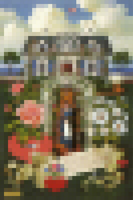 CHARLES WYSOCKI 27X18 Secondary Market Art: "HOME IS MY SAILOR"