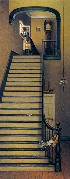 CHARLES WYSOCKI 28X11 Secondary Market Art: "ANOTHER YEAR AT SEA AP"
