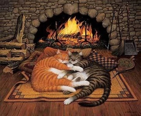 Charles Wysocki Signed Limited Edition Canvas: "All Burned Out" Charles Wysocki Signed Limited Edition Canvas: "All Burned Out"