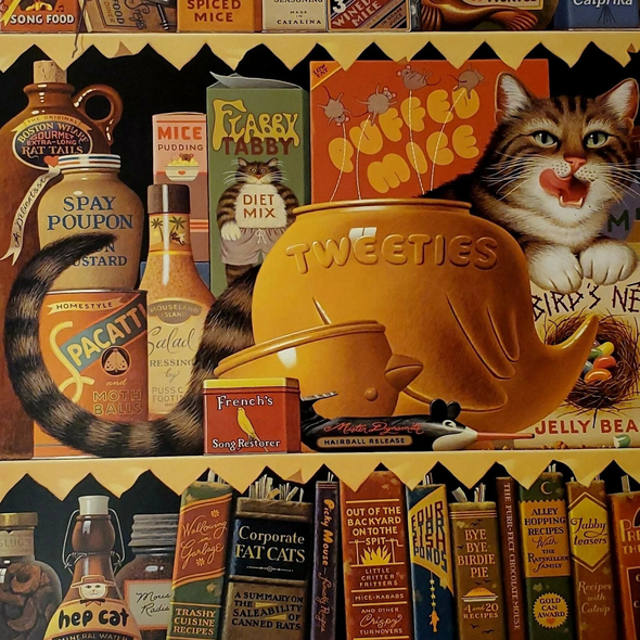 Charles Wysocki Signed Limited Edition Offset Lithograph: "Ethel The Gourmet"