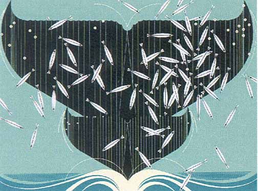 Charley Harper Estate Stamped and Numbered Limited Edition Giclee Print :"Maritime Maternity"