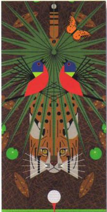 Charley Harper Limited Edition Lithograph:"Kiadiversity (Celebrating ecological diversity on Kiawah Island, SC)"