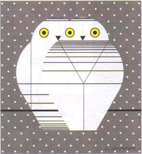 Charley Harper Estate Stamped Lithograph:"Twowles" | Out of Stock