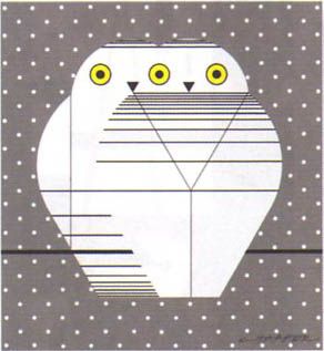 Charley Harper Estate Stamped Lithograph:"Twowles" | Out of Stock
