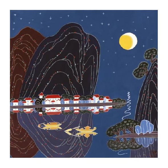 Chen Jia Qi Fine Art Open Edition Giclée:"The Moonlight"