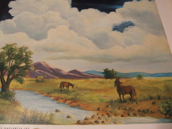 Cherie Tidwell Limited Edition Canvas Giclee: "Big Sky"