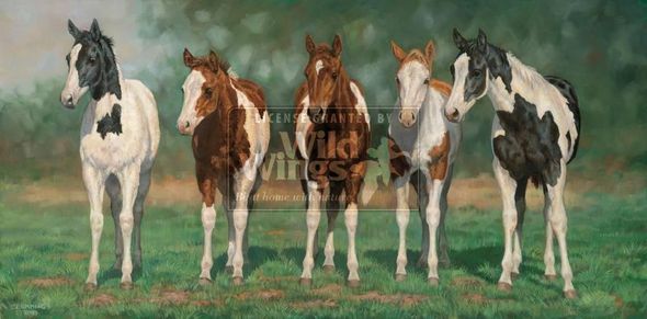 Chris Cummings Hand Signed and Numbered Limited Edition Print: "Pint Sized Paints"