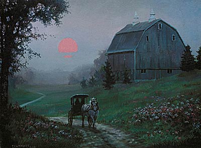 Chris Cummings Limited Edition Print:"Evening In Spring"