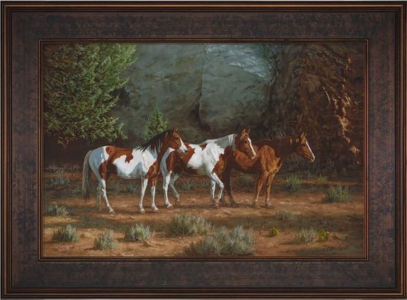 Chris Cummings Original Oil Painting: "Canyon Shadows"