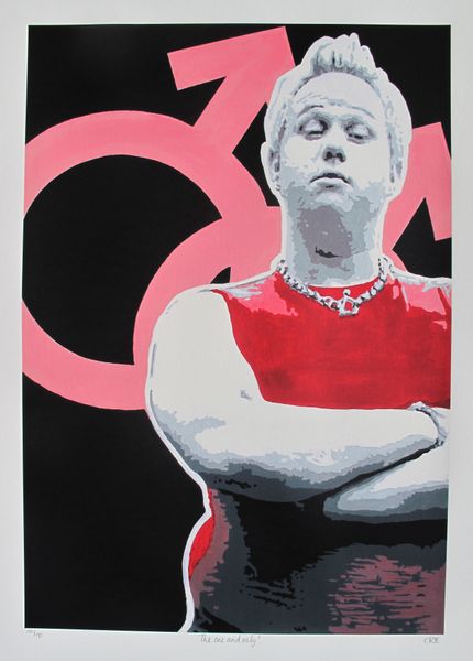 Chris Oxenbury Hand Signed Limited Edition Giclee:"The One And Only"