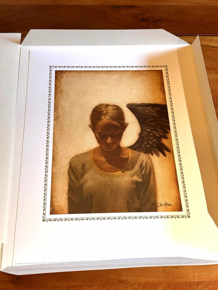 Christensen Signed Limited Edition Lithograph Print: "Sleeper Lost In Dreams"