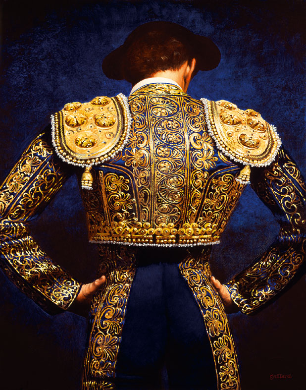 Christian Gaillard Hand Numbered Limited Edition Print on Paper :"The Matador - Noche"