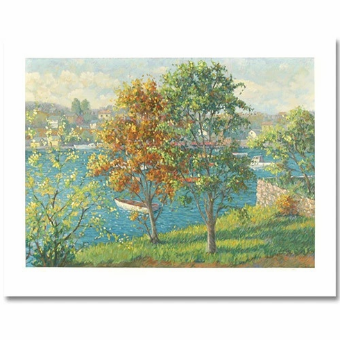 Christian Title Limited Edition Serigraph Print: "Gloucester Bay"