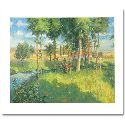 Christian Title Limited Edition Serigraph Print: "Golden Light"