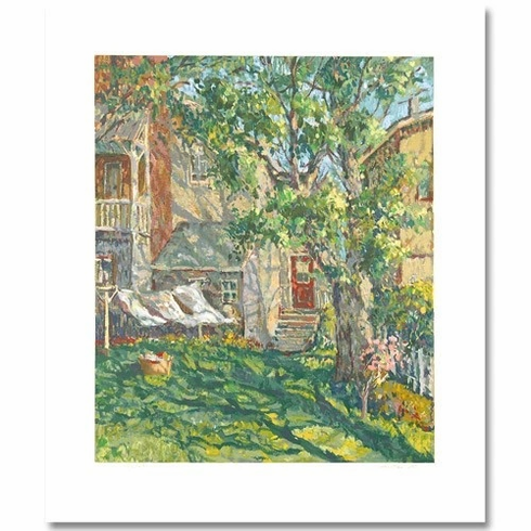 Christian Title Limited Edition Serigraph Print: "Tree Shadow"