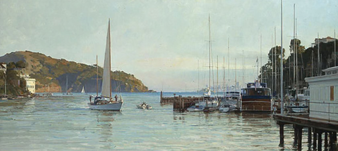 Christopher Blossom Limited Edition Artist Proof Print:"Ebb Tide"