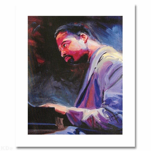 Christopher Jackson Limited Edition Canvas Giclee: "Playin Ivories" Christopher Jackson Limited Edition Canvas Giclee: "Playin Ivories"