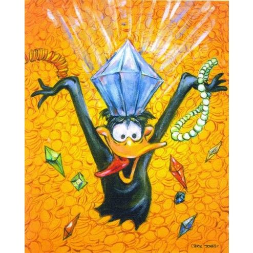Chuck Jones Limited Edition Canvas Giclee:" I'm in the Money"