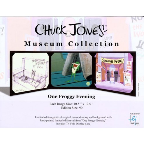 Chuck Jones Museum Edition Limited Edition Animation Cel:"One Froggy Evening"